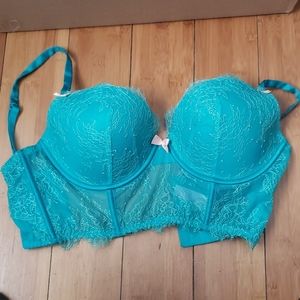 Teal bra